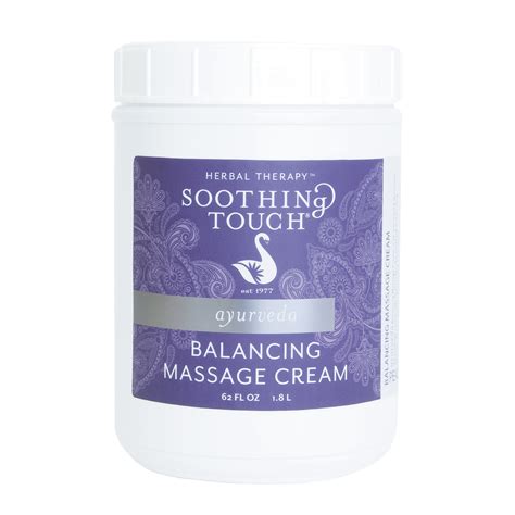 soothing touch balancing cream unscented massage lotions