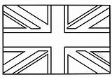 Flag Britain sketch template