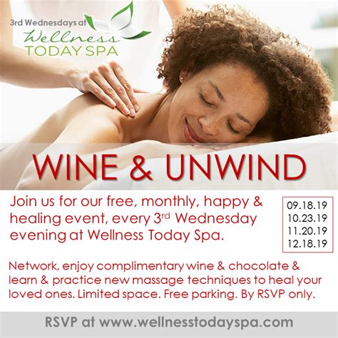 wine unwind wellness today spa