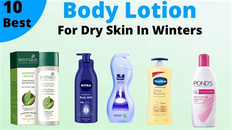 10 Best Body Lotions For Dry Skin In India With Price 2020 Moisturize
