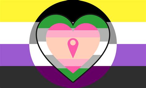 Nonbinary Asexual Gray Finromantic Combo Flag By Pride