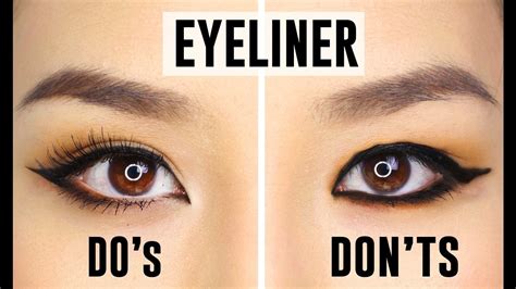 12 common eyeliner mistakes you could be making do s and dont s