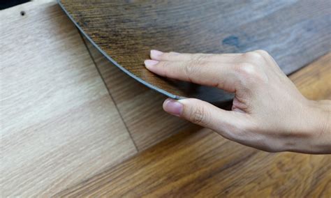 adhesive vinyl floor tiles  sticking flooring guide  cinvex