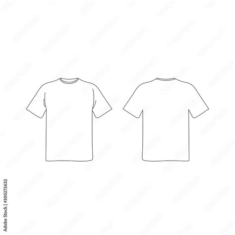 blank  shirt template white vector shapes  coloring flat