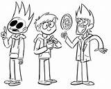 Eddsworld Tord Pages Colouring Edd Tomtord Comic Drawing Character Uploaded User Cartoonist sketch template