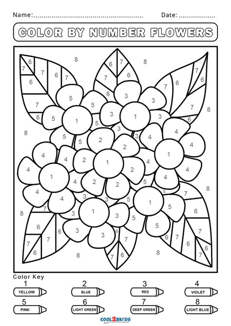 numbered coloring pages printables
