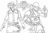 Coloring Fortnite Pages Raven Fornite Royale Battle Game Fans Games Top Online sketch template