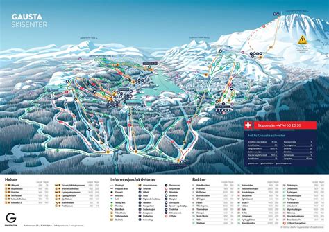 pistekort fra gaustablikk se det nyeste  skisportdk