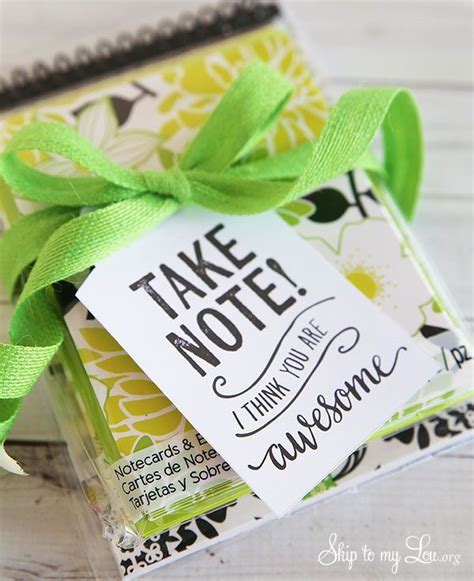 note     awesome  printable gift tag