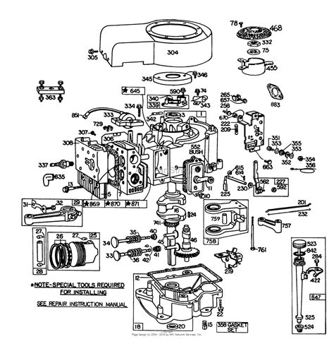 flat head hp briggs  stratton wiring diagram