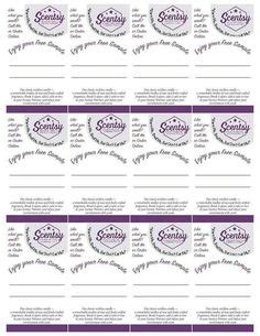 scentsy voltage pyo labels template scentsy open office  template