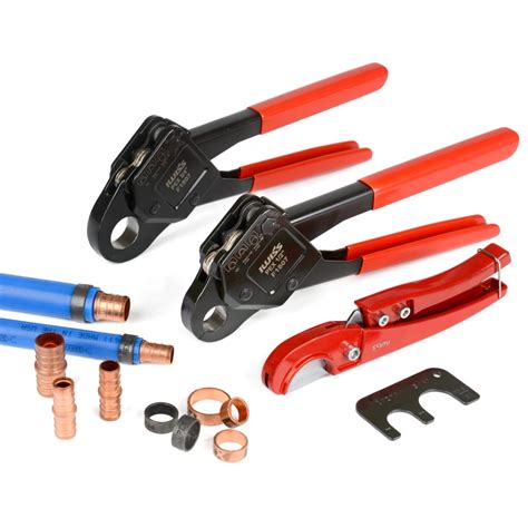 Iwiss Combo Angle Head Pex Pipe Crimping Tool Kits Used For 1 2 3 4