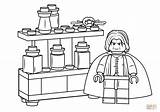 Lego Coloring Harry Potter Snape Pages Severus Printable Print Dobby Color Cowboy Hat City Fresh Heroes Super Dolls Toys Popular sketch template