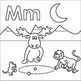 Coloring Letter Pages sketch template