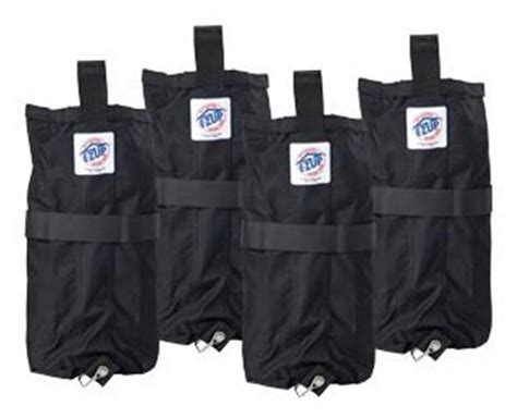 canopy deluxe weight bags set   california car cover company