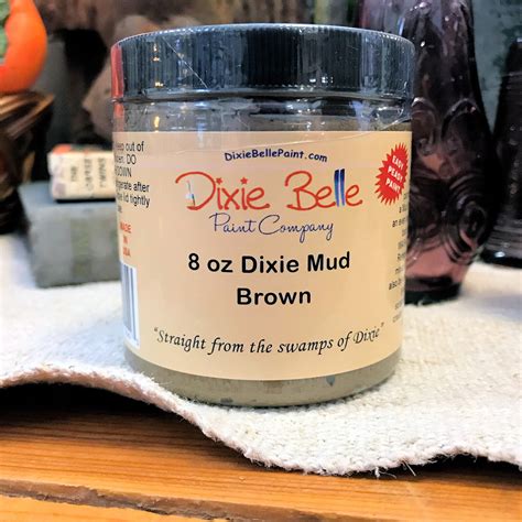 dixie belle dixie mud white black brown one size 8 oz etsy
