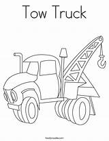 Coloring Truck Tow Pages Trucks Lori Worksheet Printable Tough Tunda Clipart Print Template Colouring Color Outline Mixer Twistynoodle Cement Silhouette sketch template
