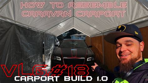 build  caravan canopy  carport youtube