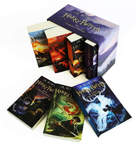 harry potter  complete collection box set  harry potter books