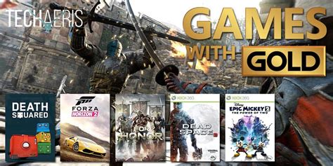 August Games With Gold Xbox Goes Big With For Honor Racing And More