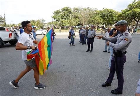 cuban lgbt activists defy government hold unprecedented indie pride parade news from havana