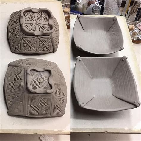 handbuilding pottery templates
