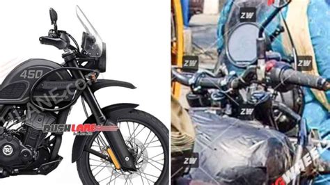 royal enfield himalayan   digital speedo console spied