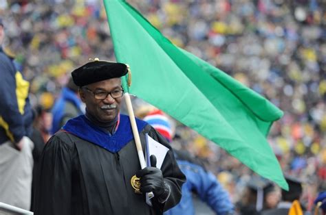 4 000 Seniors Withstand Cold At University Of Michigan Graduation