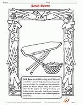 Boone Printable Teachervision Jemison American Figures Inventors Ironing Americans Familyeducation 20th sketch template