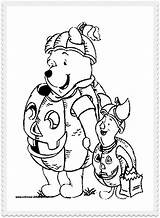 Halloween Coloring Pooh Winnie Pages Bear Library Clipart Kids Popular sketch template