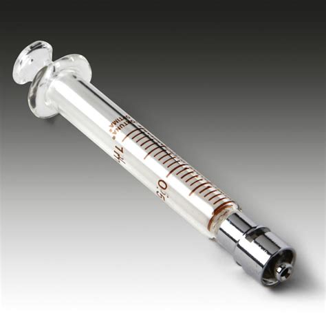 glass syringes metal luer lock