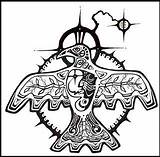 Ojibwe Morrisseau Norval Dreamcatcher sketch template