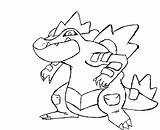Pokemon Coloring Pages Cyndaquil Feraligatr Color Deviantart Getcolorings Printable Getdrawings Mega Print sketch template