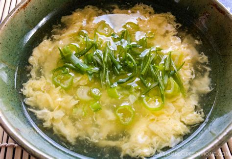 easy homemade egg drop soup asian recipes at home