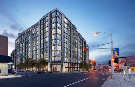 proposed mixed  development coming    broadway  bayonne