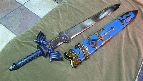 a fiberglass replica of the twilight princess master sword zelda