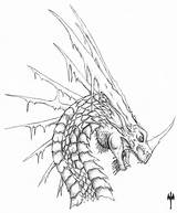 Dragon Coloring Pages Ice Drawing Head Sketch Simple Printable Dragons Evil Drawings Procoloring Scrap Realistic Cool Paintingvalley Easy Headed Draw sketch template