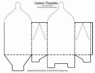 image result  paper lantern craft template lantern craft paper