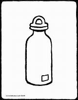 Trinkflasche Water Ausmalbild Flaschen Flasche Sunscreen Kiddicolour Wasserflasche sketch template