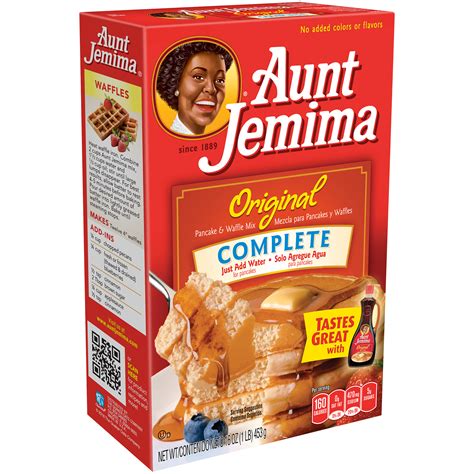 Aunt Jemima Original Complete Pancake Waffle Mix Oz Box La Sexiezpix