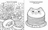 Crayola Cats sketch template
