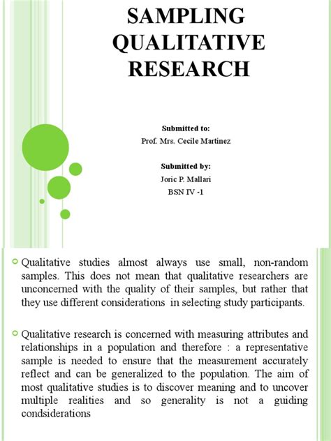 sampling qualitative research