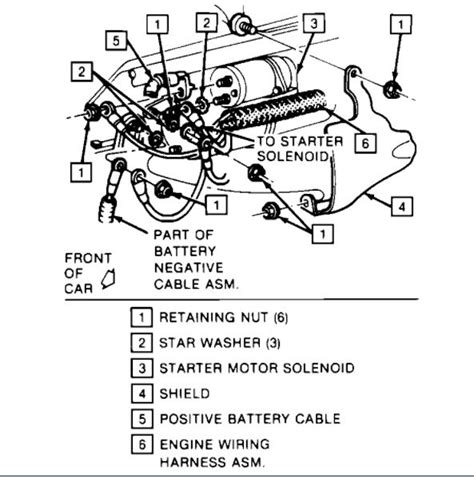 starter replacement wiring diagram needed