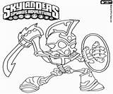 Skylander Chop Skylanders Levende Dood Morto Kleurplaten Kleurplaat Lebenden Toten Zombi sketch template