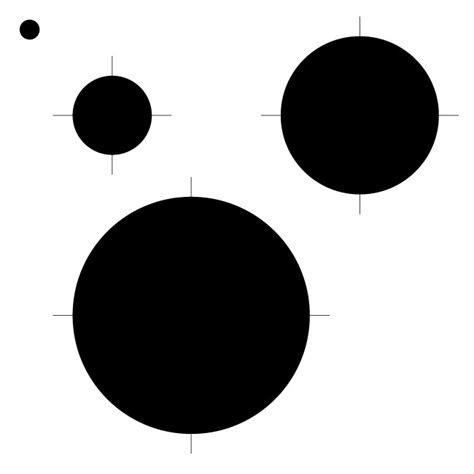 ovcircle template stencil     circles