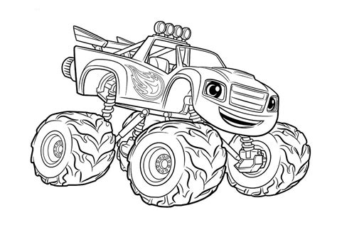 hot wheels monster truck coloring pages  getcoloringscom