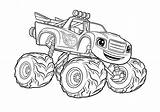 Wheels Monster Truck Hot Coloring Pages Printable Color Getcolorings Print sketch template
