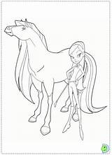 Coloring Pages Horseland Chilli Printable Dinokids Getcolorings Horses Drawing sketch template