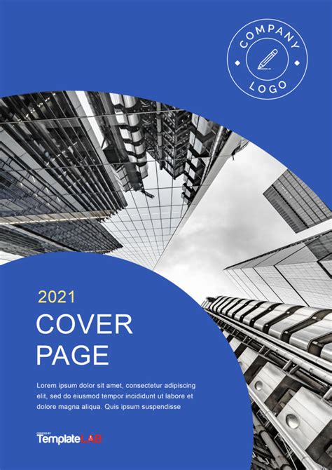 amazing cover page templates word psd templatelab