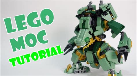 lego ninjago set 70612 alternate build dragon mech suit tutorial youtube